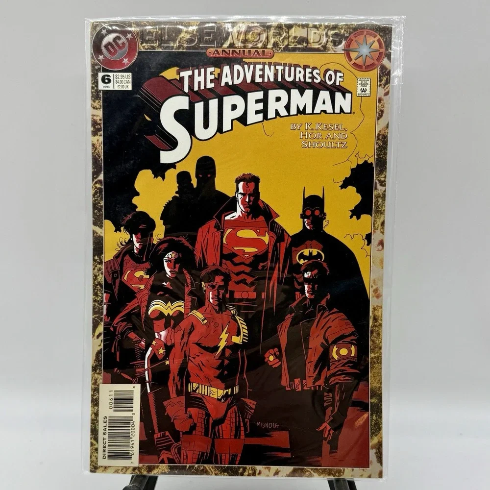 Adventures of Superman Else Worlds Annual #6 DC Comics 1994 Bagged And Boarded‎